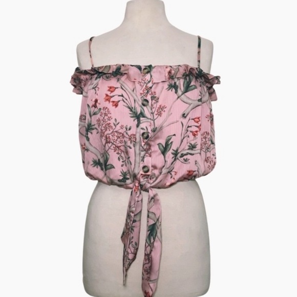 Johanna Ortiz x H&M Orchid Ruffle Tank - Picture 3 of 5